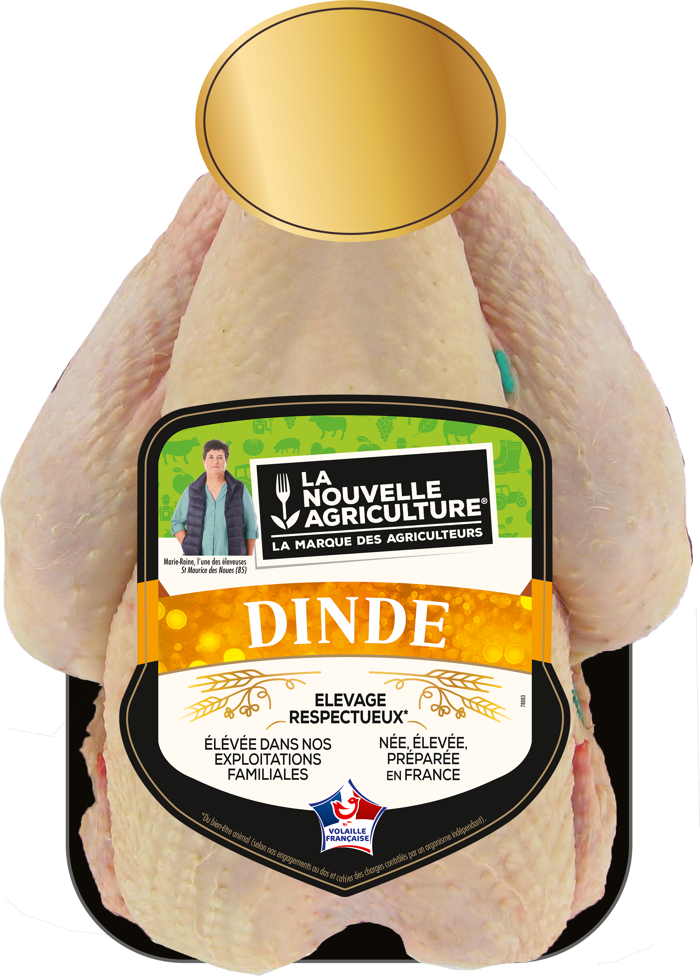 Pack produit de Dinde en élevage responsable La Nouvelle Agriculture