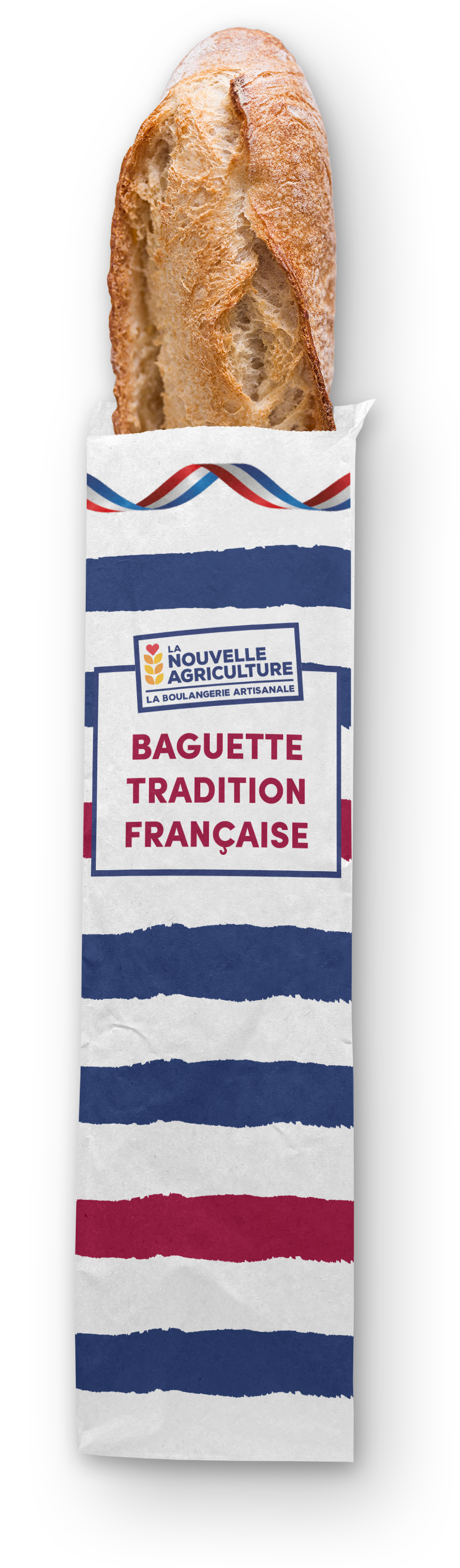 Produit baguette tradition française meunerie La Nouvelle Agriculture
