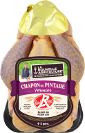 Pack produit de Chapon de pintade Fermier Label Rouge La Nouvelle Agriculture