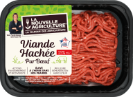 Pack produit de Viande hachée pur Bœuf 15% de matière grasse La Nouvelle Agriculture